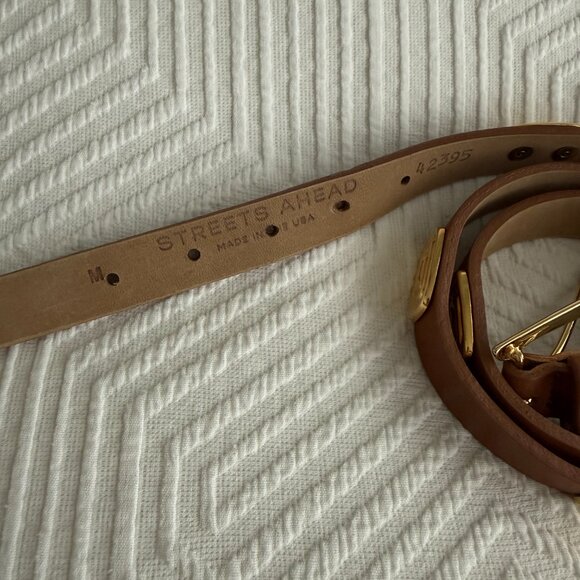Cleo Italian Leather Belt, Streets Ahead, Size M main image 4